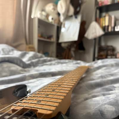 ESP Original Snapper CTM Burl Top MIJ Japan Custom Shop Seymour Duncan HSS image 5