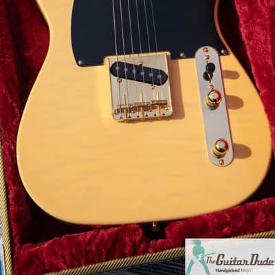 Fender Limited Edition 75th Anniversary 1951 Telecaster Butterscotch Blonde Nitro Finish w/ Quilt Top, Fender Flagship Tokyo Store Exclusive & Super Limited Model image 2