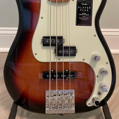 Fender Player Plus Active Precision Bass 3-Color Sunburst image 1