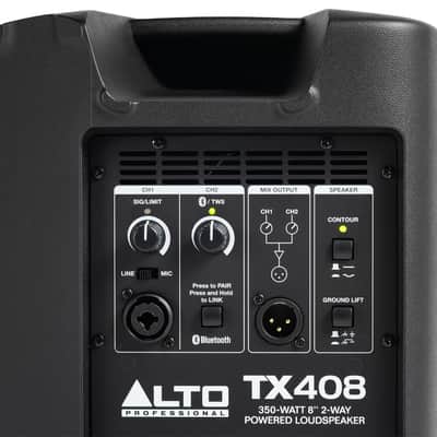 Alto Professional TX408 350W Powered Loudspeaker With Bluetooth - 8in image 3