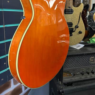 Peerless Electra Orange 2007 Hollow Body Electric Guitar image 12