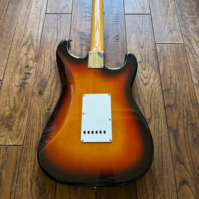 1993 Fender ST-62 Stratocaster Reissue Left-Handed MIJ Sunburst image 3