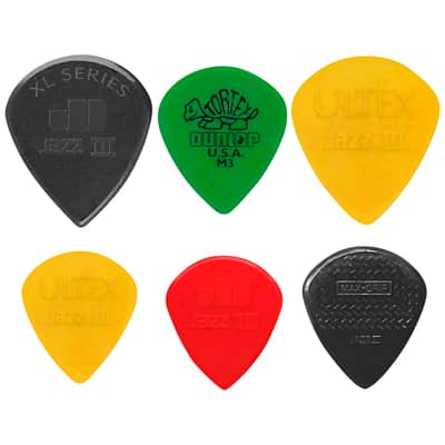 PVP103 Variety Pack Jazz Sachet de 6 médiators Dunlop image 1