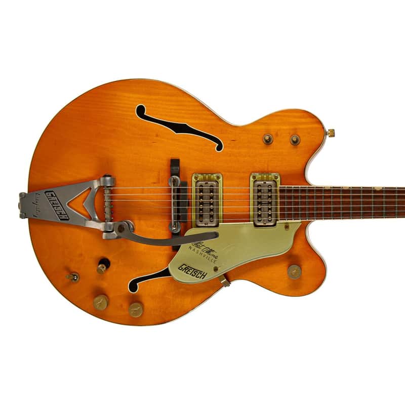 Gretsch 6120 Chet Atkins Nashville Western Orange (Pre-Owned, 1967, VG+) #671240 image 1