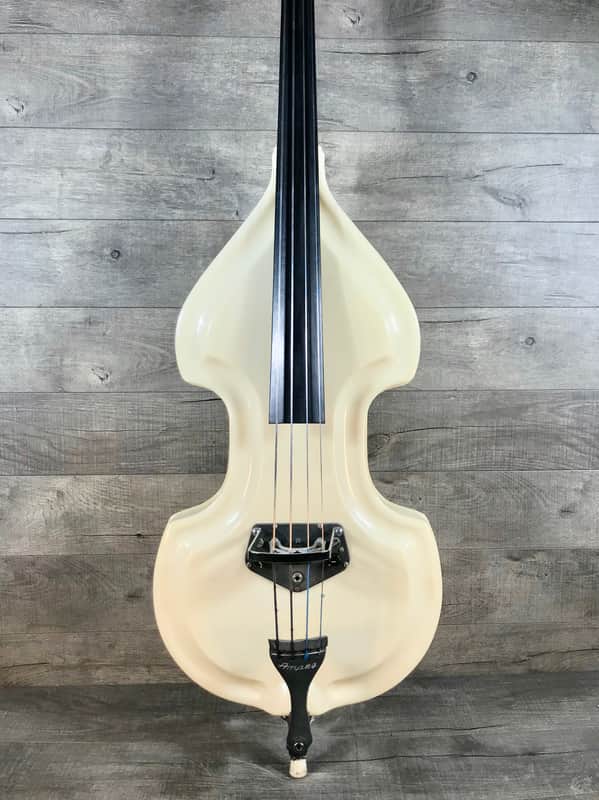 Ampeg BB-4 Baby Bass 1969 White | Reverb Canada