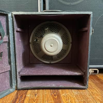 Vintage Bell & Howell Filmosound 1x12” Cab - 16 Ohm Jensen Speaker - 1940’s/1950’s Made In USA image 9