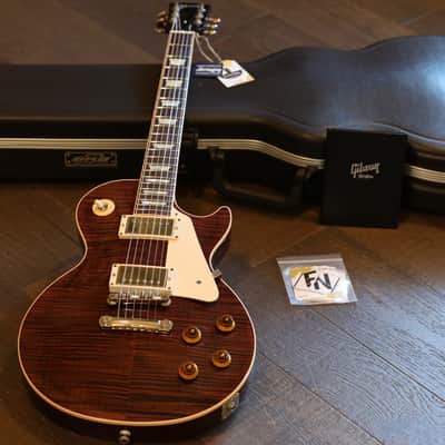 2010 Gibson Les Paul Standard GC Custom Pro Rootbeer Flametop + COA Hard Case (4730) image 1