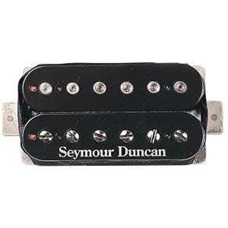 Seymour Duncan SH6 Distortion Humbucker Pickup, Black, Bridge image 1