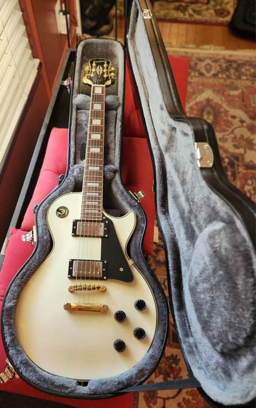 Epiphone Les Paul Custom 2012 - Alpine White image 1