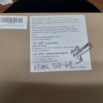 Korg SQ64 Polyphonic Sequencer 2020 - Present Black image 6