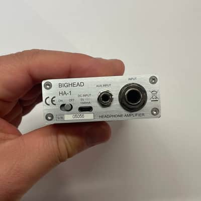Phil Jones HA-1 BigHead Mobile Headphone Amp 2010s - Silver image 5