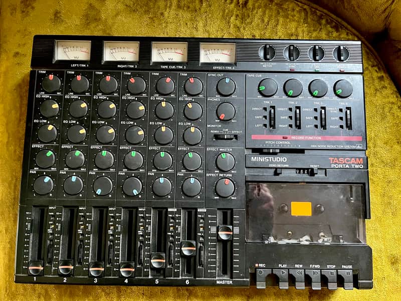 TASCAM Porta Two Ministudio 4-Track Cassette Recorder | Reverb TASCAM Porta Two Ministudio 4-Track Cassette Recorder | Reverb
