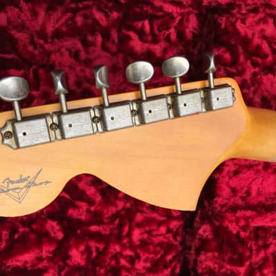 2022 Fender Custom Shop 1967 Stratocaster Heavy Relic Aged Vintage White image 10