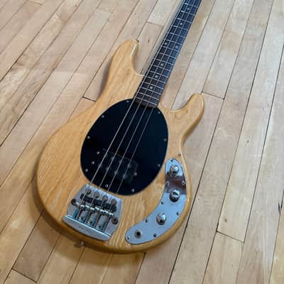 1982 Music Man Stingray Bass Guitar Natural Rosewood image 1