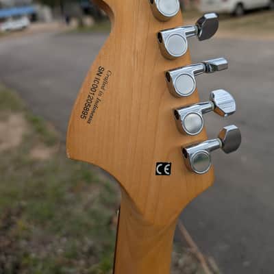 Squire Double Fat Standard HSS - Purple Bild 9