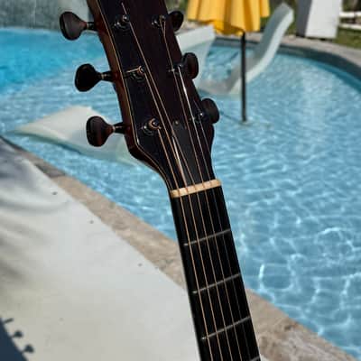 2012 Thomas Rein RJN5 Premium Boutique Acoustic Guitar Lutz Spruce / Malaysian Blackwood image 7