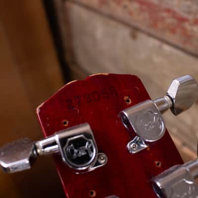 1965 Gibson Melody Maker D - Transparent Cherry image 12