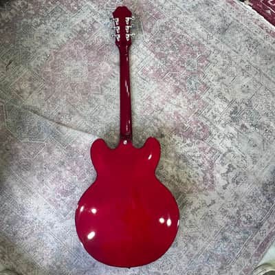 Epiphone Dot Studio Limited Edition 2017 - Cherry with black binding image 7