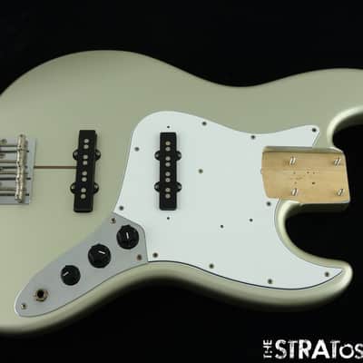Fender Vintage 62 RI Jazz Bass LOADED BODY 1962 J Bass Inca Silver image 1