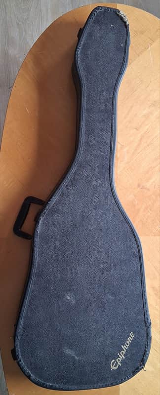 Epiphone Electric Guitar Case CHIPBOARD USA 3 LATCH 70s - BLACK / BROWN INSIDE image 1