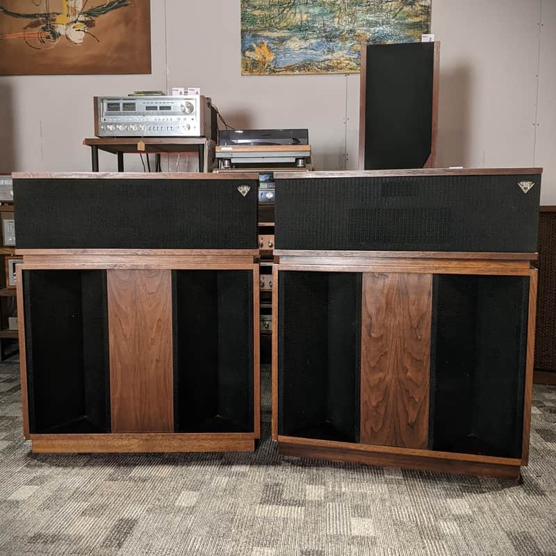 Klipsch Belle Speakers 1975 All Original - For Local Pick Up in Milwaukee, WI image 1