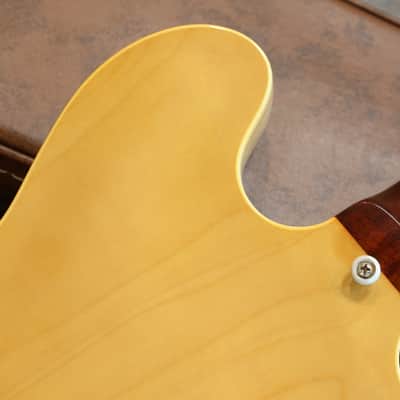 2010 Gibson Custom Shop ES-335 '58 Historic Reissue Semi-Hollow Electric Guitar Natural + COA OHSC image 14