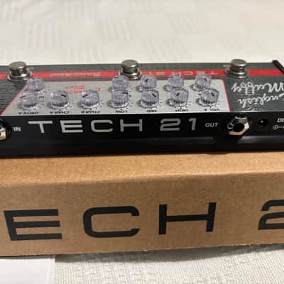 Tech 21 SansAmp Character Plus Series English Muffy 2022 - Present - Red / Silver image 3