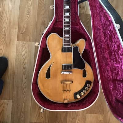 Rare 1958 Grimshaw S S custom electric guitar natural, great player image 8