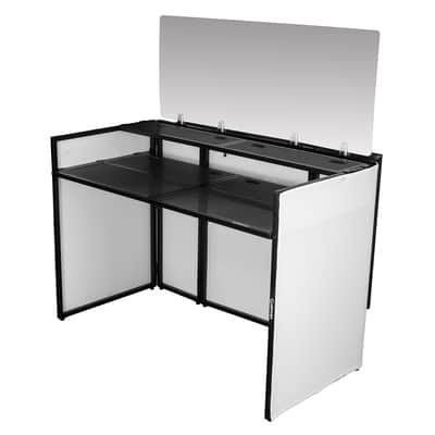 Odyssey DJBOOTHM65 Mobile Media DJ Booth Fits 65" Flat Screen TV/Monitor image 3