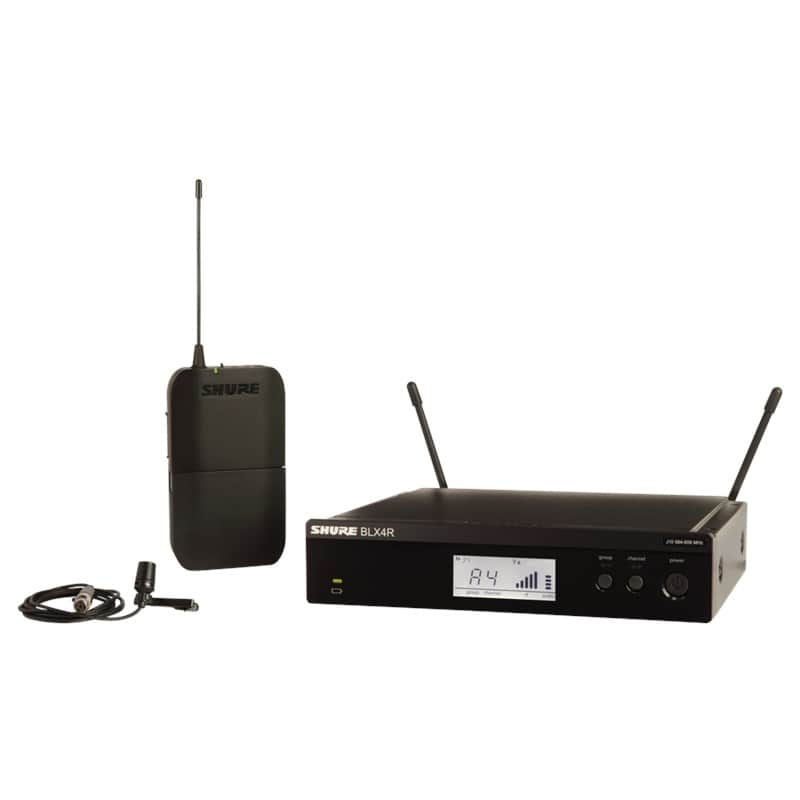 Shure BLX14RUK/CVL Lavalier Wireless System Band H8 image 1