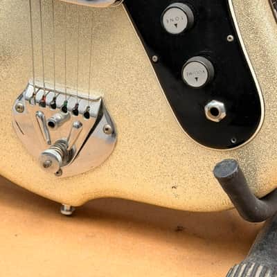 Vintage Bartolini Italian Made 40V Supertone Electric Guitar image 10