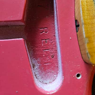Fender Limited Edition Wildwood 10 Custom Shop 1957 Stratocaster 2017 - Faded Fiesta Red over Gold Sparkle image 10