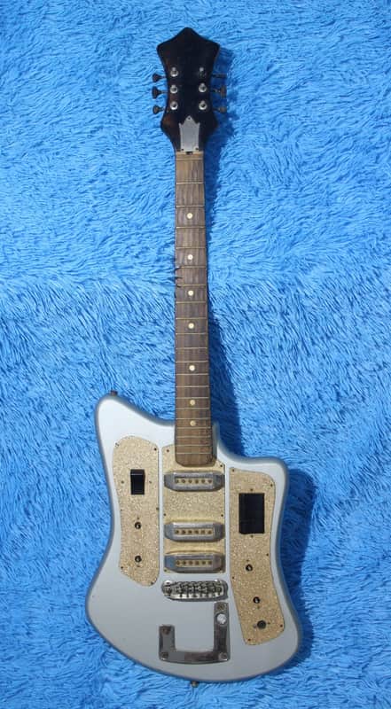Formanta Solo II Soviet Offset Electric Guitar Jaguar Jazz With Fuzz image 1