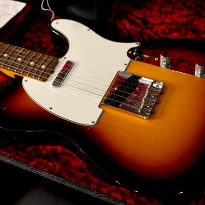 Fender Custom Shop '60 Reissue Telecaster Relic NAMM 2018 Custom Built 3 Tone Sunburst Limited Edition image 17
