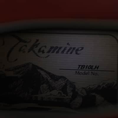 Takamine TB10LH 4 String Fretless Upright Acoustic Electric Bass Guitar w Case image 7