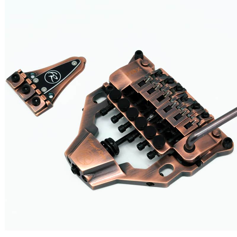Floyd Rose FRX Surface Mount Tremolo System ~ Antique Bronze image 1