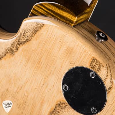 PRS Eddie's Guitars Wood Library McCarty 594 Singlecut Swamp Ash/Figured Maple Neck - Black Gold Burst image 11