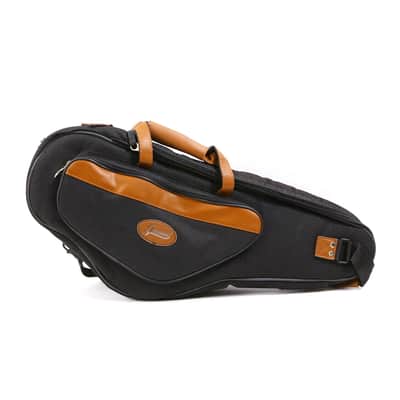 Lightweight Alto Saxophone Case – Durable Fabric Sax Bag with Shoulder Straps & Leather Handle image 1