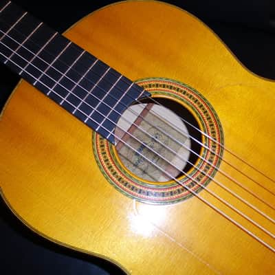 Lovely 1969 Yamaha GC10F Flamenco Guitar image 10