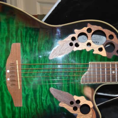 Ovation celebrity cs247 Green image 3