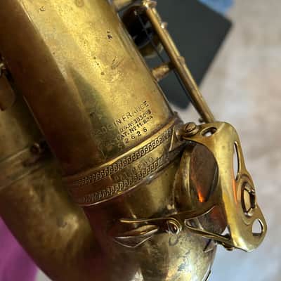 Selmer Super Balanced Action Tenor Saxophone - Stripped image 7