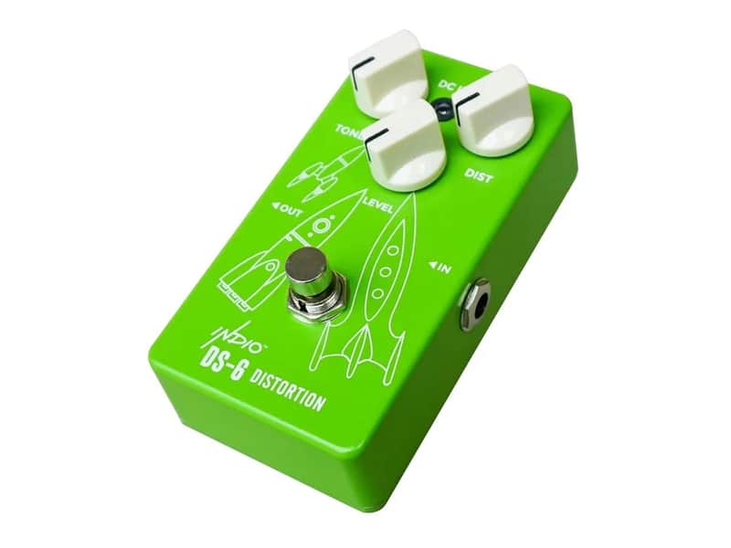 DS-6 True Bypass Distortion Guitar Effect Pedal - Indio Series image 1