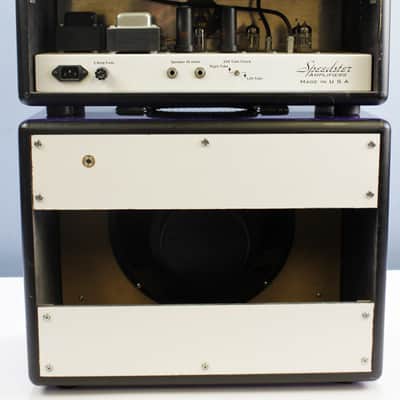 Speedster Deluxe 25 watt Amp Head & Cab - 90s Purple **Serviced & Ready to go** image 7