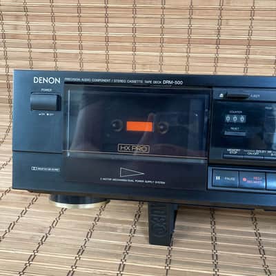 Denon DRM-500 • Stereo Cassette Tape Deck • 1991 made in Japan image 3