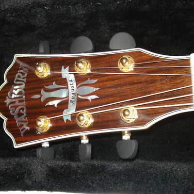 Washburn D34SCE 2006 Blonde/maple image 2