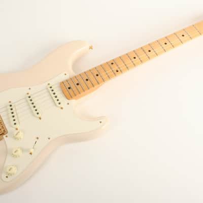 Fender Custom Shop Vintage Custom 1957 Stratocaster NOS Maple Fingerboard Aged White Blonde R139218 image 4