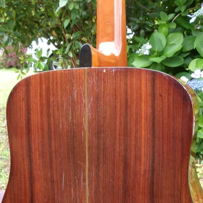 1973 K.Yairi F-180 12-String Acoustic Guitar - Rare / International Label - Made in Japan +Hard Case image 10