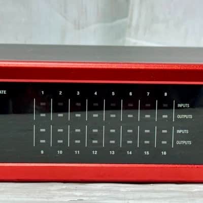 Focusrite RedNet 2 Dante Audio Interface 2010s - Red image 3