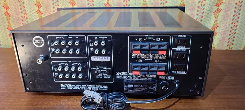 Fully Restored Sansui AU-717 85WPC Stereo Integrated Amplifier