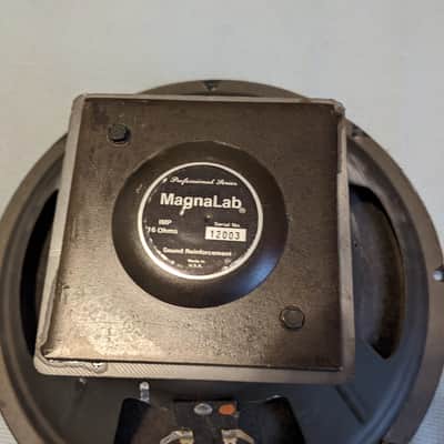 Carvin MagnaLab 12" guitar loudspeaker image 3